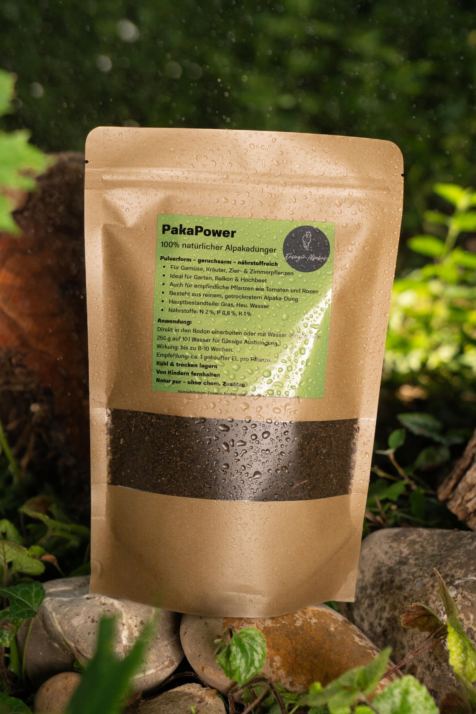 PakaPower Alpaka Naturdünger – Geruchsarm & für alle Pflanzen – Ensinger  Alpakas Shop