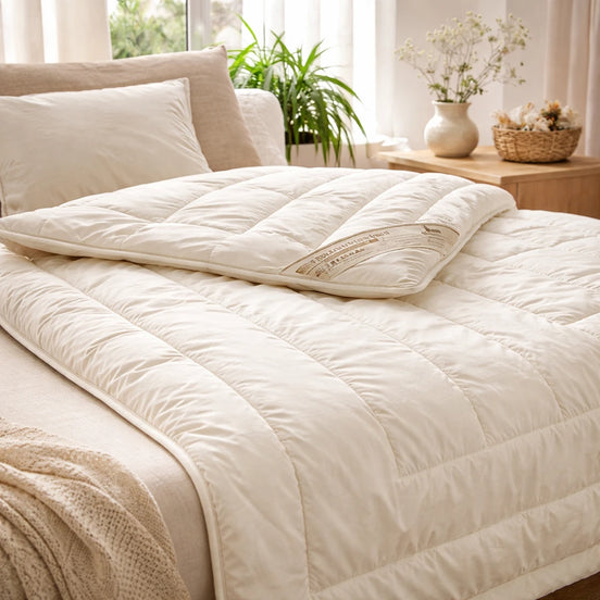 Premium Bettdecke aus Alpakawolle