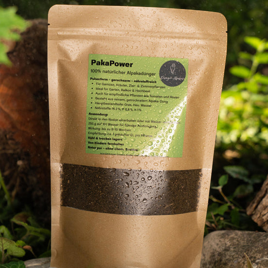 PakaPower – 100 % natürlicher Alpakadünger