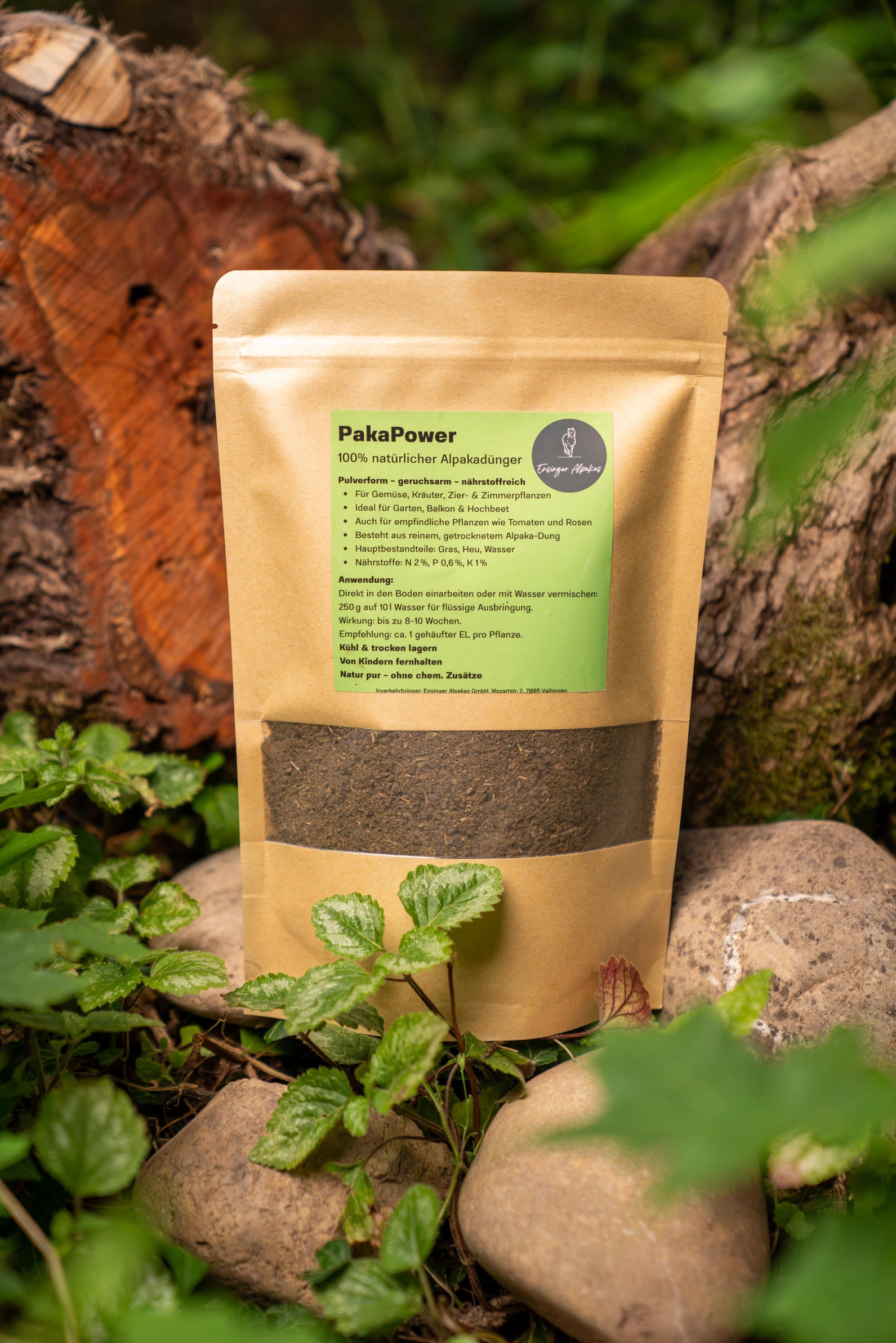 PakaPower Alpaka Naturdünger – Geruchsarm & für alle Pflanzen – Ensinger  Alpakas Shop