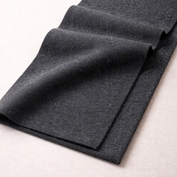 Premium Alpakaschal in anthrazit