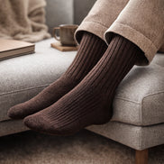 Premium Alpaka Socken: 92% Alpakavlies für luxuriöse Wärme